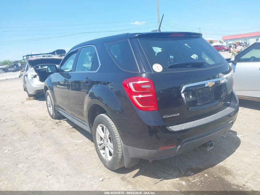Vin: 2gnalbek0h1557354, lot: 45751384, chevrolet equinox ls 20173