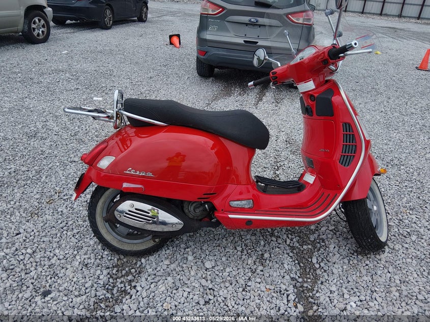 2009 Vespa Gts 250 VIN: ZAPM459L995009391 Lot: 45253613