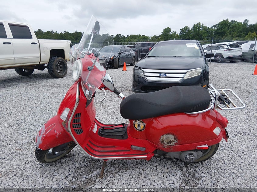 2009 Vespa Gts 250 VIN: ZAPM459L995009391 Lot: 45253613