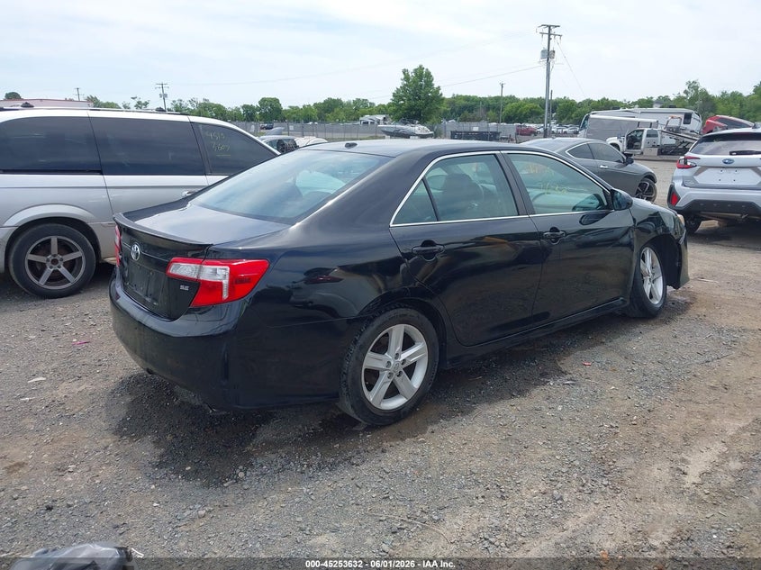 2014 TOYOTA CAMRY SEDAN 2.5L I-4 DOHC, VVT, 178HP