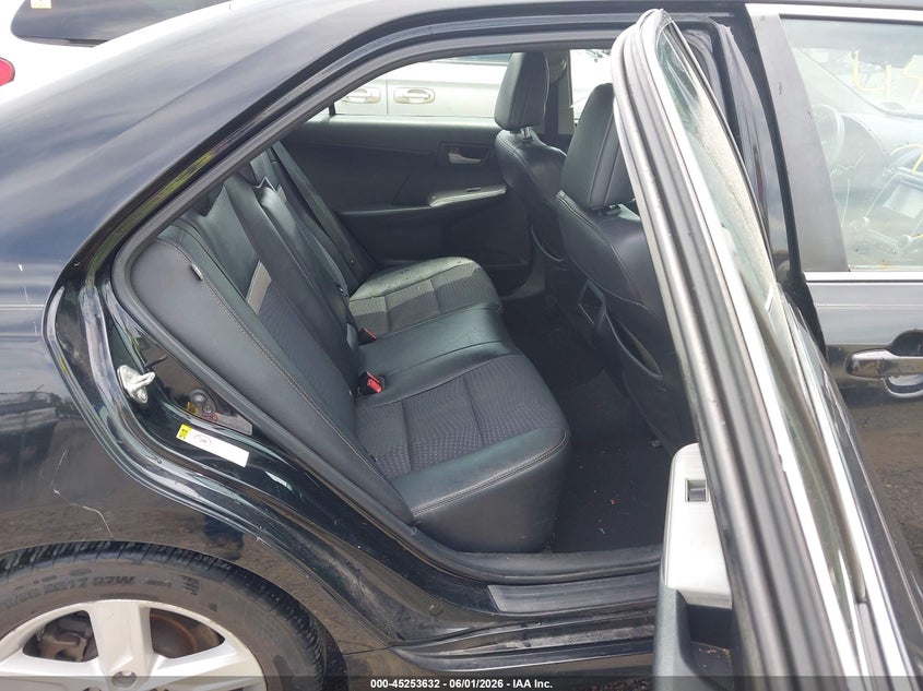 2014 TOYOTA CAMRY SEDAN 2.5L I-4 DOHC, VVT, 178HP