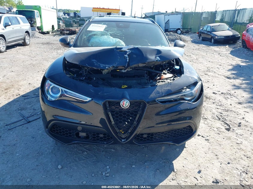 2023 Alfa Romeo Stelvio Estrema Awd VIN: ZASPAKBN9P7D55127 Lot: 45253661