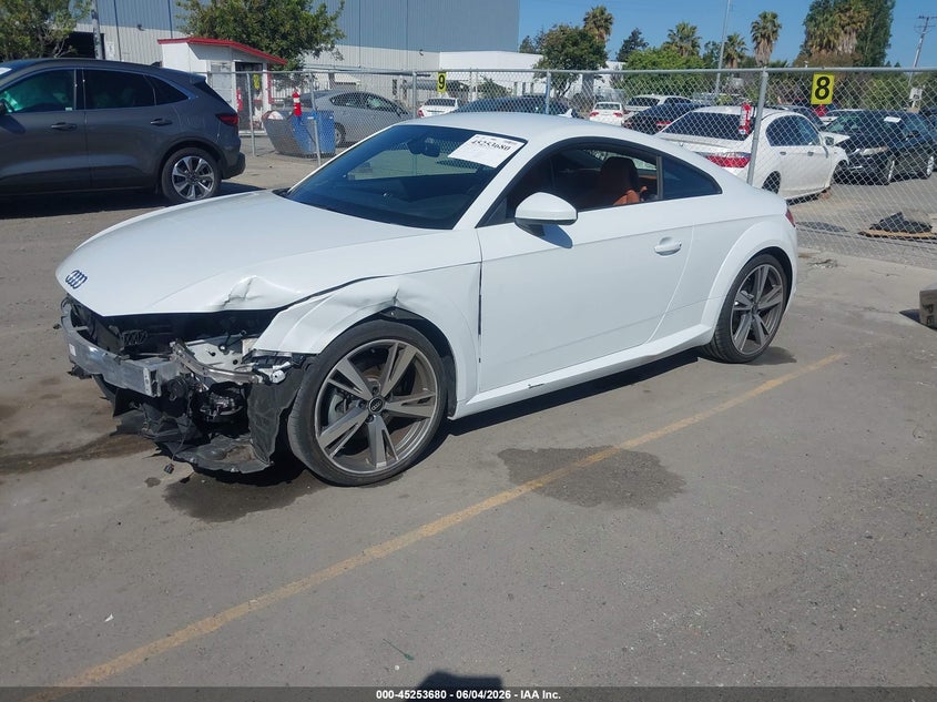 Vin: truaeafvxn1001341, lot: 45751489, audi tt 45 tfsi quattro s tronic 20222