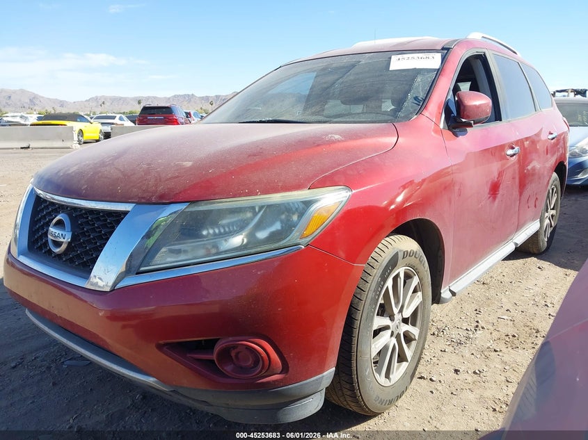 2015 Nissan Pathfinder S 5N1AR2MN4FC693119 photo 1