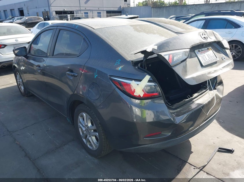 Vin: 3mydlbzv6gy106005, lot: 45751513, scion ia 20163
