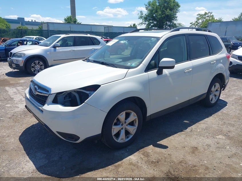 Vin: jf2sjadc4gh508775, lot: 45751522, subaru forester 2.5i premium 20162