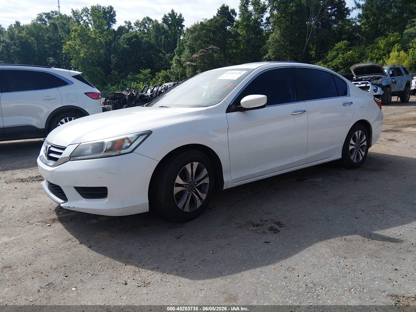 2014 Honda Accord, Правый зад, IAAI, VIN 1HGCR2F33EA203175 — фото 2