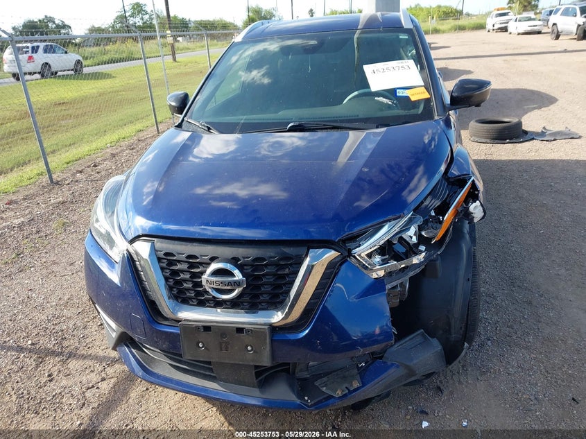 2020 Nissan Kicks Sr Xtronic Cvt VIN: 3N1CP5DV6LL575483 Lot: 45253753