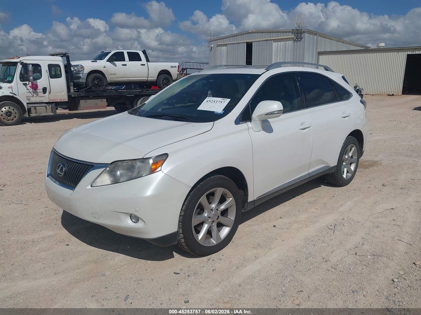 Vin: 2t2bk1ba3ac043555, lot: 45751566, lexus rx 350 20102