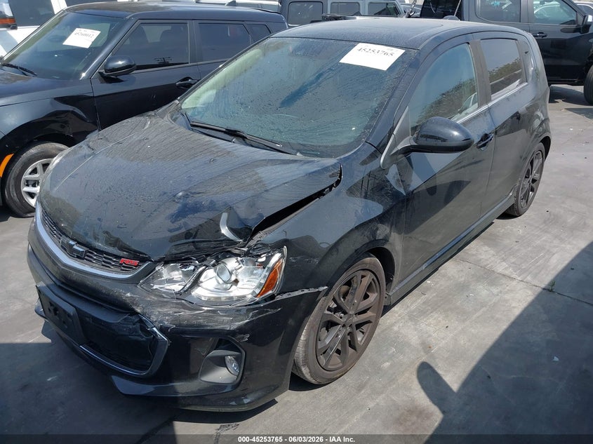 Vin: 1g1jf6sb9j4115364, lot: 45751574, chevrolet sonic premier auto 20182