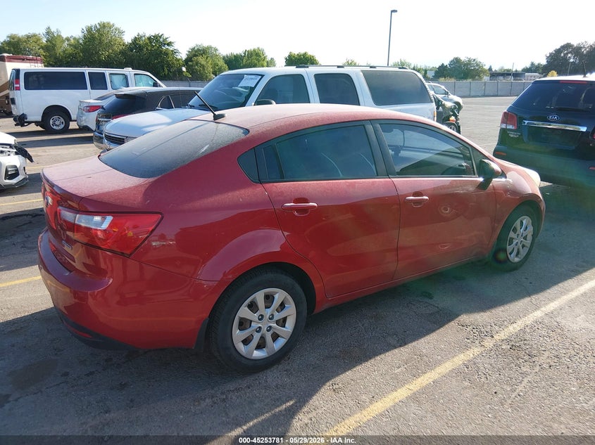 Vin: knadn4a31d6232111, lot: 45751590, kia rio ex 20134
