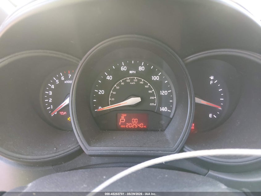 2013 Kia Rio Ex VIN: KNADN4A31D6232111 Lot: 45253781