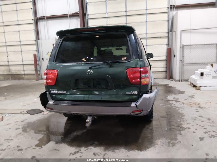 2002 Toyota Sequoia Sr5 V8 VIN: 5TDZT34A32S093390 Lot: 45253797