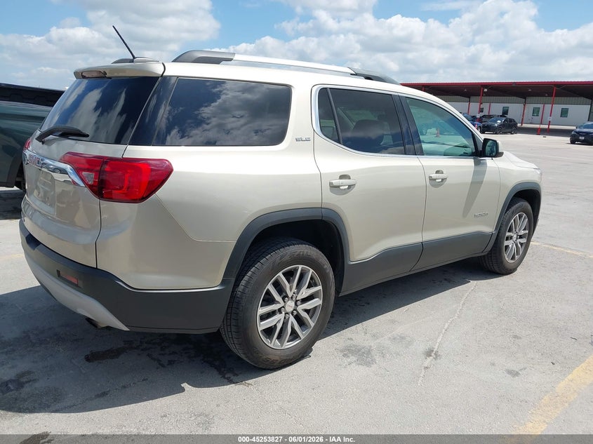 Vin: 1gkknlla6hz150318, lot: 45751636, gmc acadia sle-2 20174