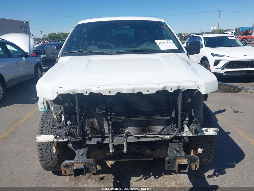 2012 Ford F-150 5.0 Xl white Lot 111045253830 Vin 1FTFW1EF9CKD70349