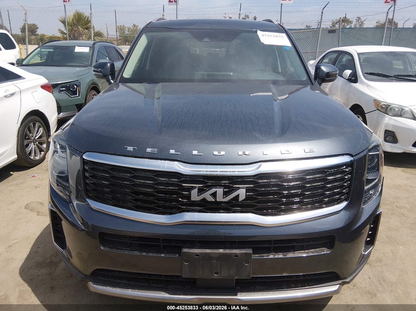 2022 Kia Telluride Ex VIN: 5XYP34HC2NG272420 Lot: 45253833