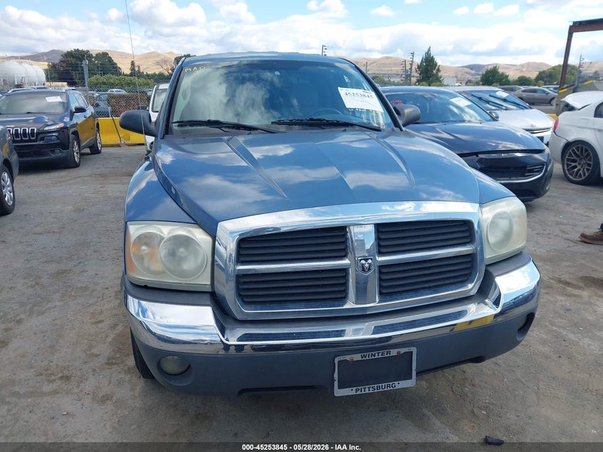 2005 Dodge Dakota Slt VIN: 1D7HE42K05S218287 Lot: 45253845