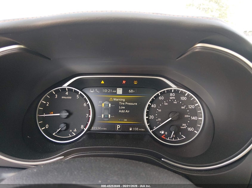 2019 Nissan Maxima 3.5 Sr VIN: 1N4AA6AV0KC375070 Lot: 45253846