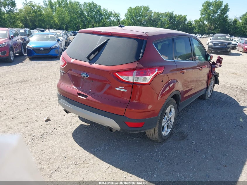 Vin: 1fmcu0gx6fuc34385, lot: 45751663, ford escape se 20154