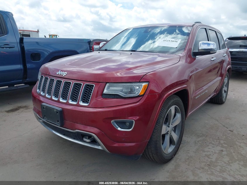Vin: 1c4rjfct6fc149629, lot: 45751665, jeep grand cherokee overland 20152