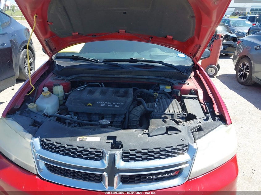 2014 Dodge Avenger Se VIN: 1C3CDZAB6EN201602 Lot: 45253897