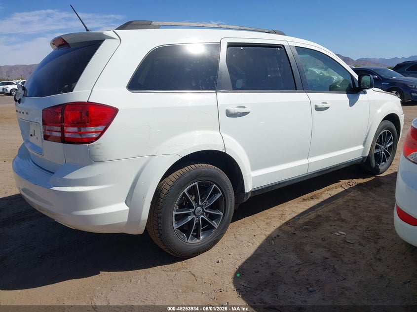 Vin: 3c4pdcab7jt444999, lot: 45751743, dodge journey se 20184