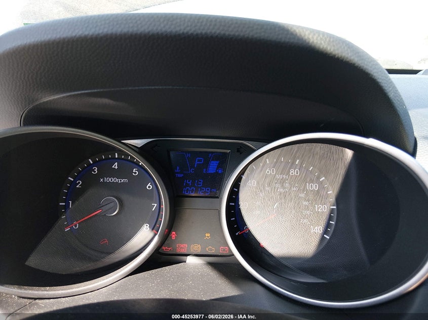 2014 Hyundai Tucson Se VIN: KM8JU3AG8EU869821 Lot: 45253977