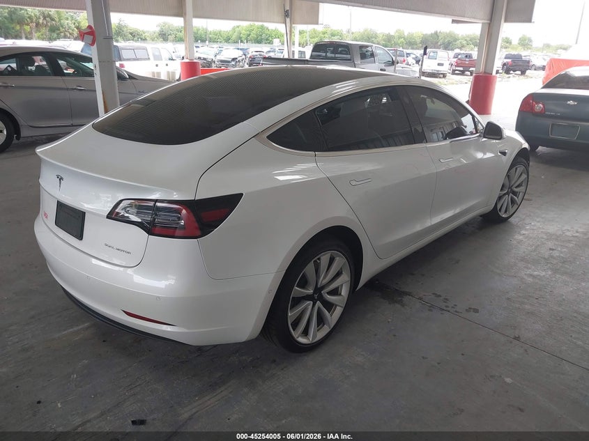 Vin: 5yj3e1eb4kf469594, lot: 45751814, tesla model 3 long range/performance 20194