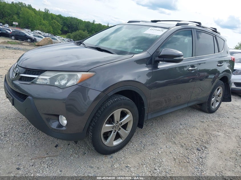 Vin: 2t3rfrev1fw265349, lot: 45751836, toyota rav4 xle 20152