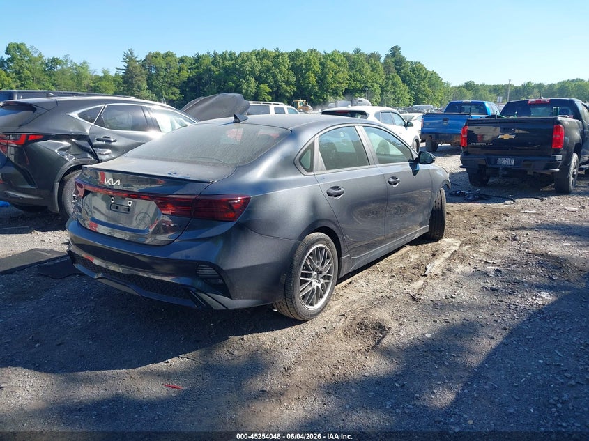 Vin: 3kpf54ad3pe528301, lot: 45751857, kia forte gt-line 20234