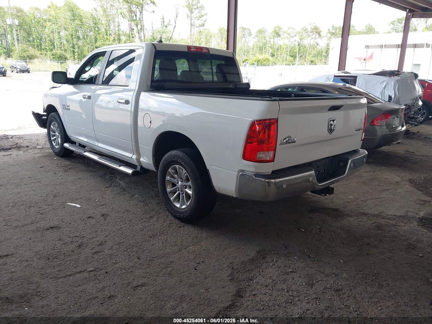 Vin: 1c6rr7lg9gs205904, lot: 45751870, ram 1500 big horn 20163