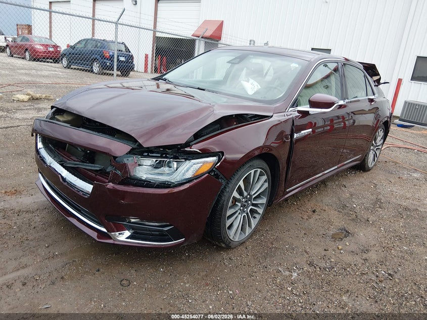 Vin: 1ln6l9sk5j5617320, lot: 45751886, lincoln continental select 20182