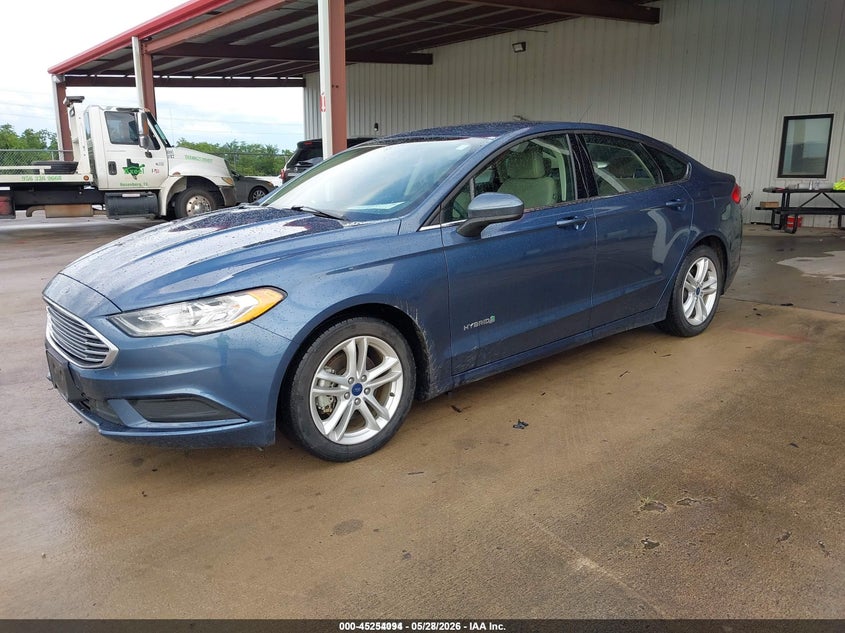 2018 Ford Fusion Hybrid S 3FA6P0UU3JR209470 photo 1