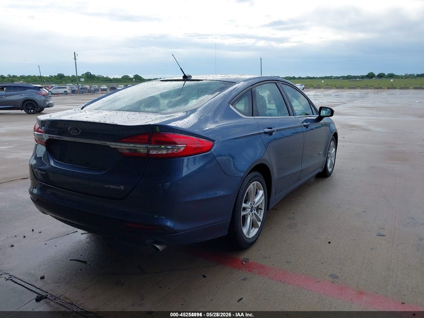 2018 FORD FUSION SEDAN 2.0L I-4 DOHC, VVT, 141HP