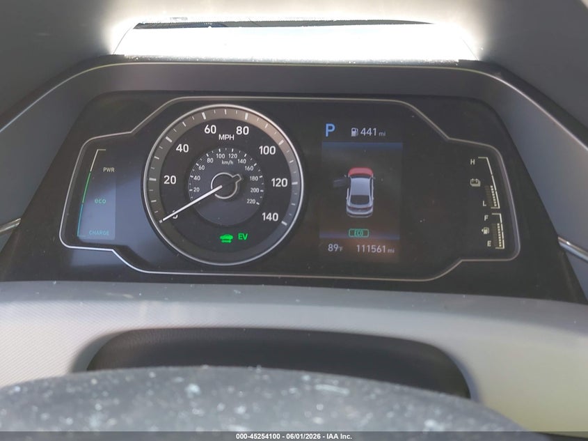 2020 HYUNDAI IONIQ HYBRID auction photo 7