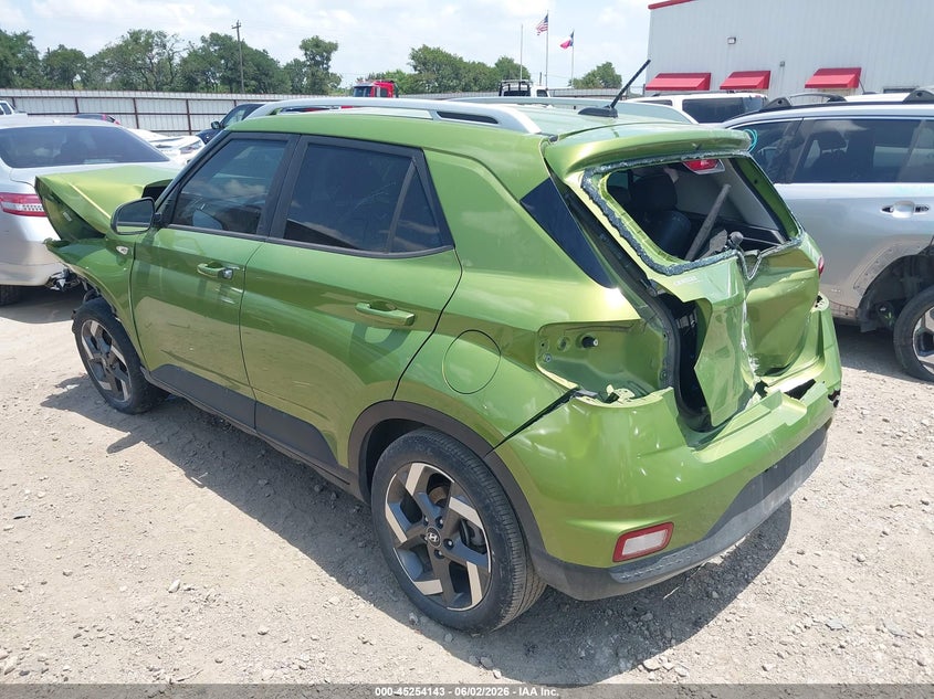 Vin: kmhrc8a37pu233135, lot: 45751952, hyundai venue sel 20233