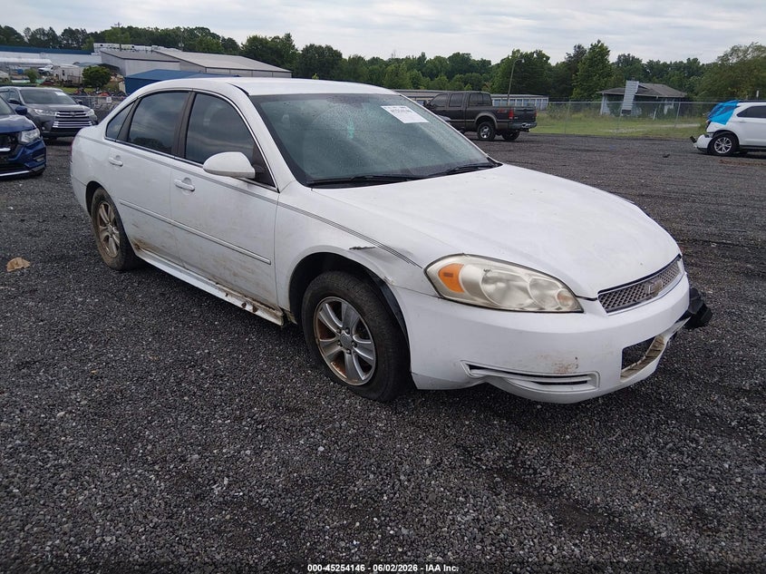 Vin: 2g1wf5e3xc1215203, lot: 45751955, chevrolet impala ls 2012 img_1