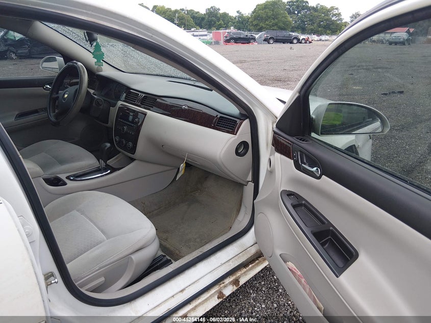 2012 Chevrolet Impala 3.6 Ls white Lot 111045254146 Vin 2G1WF5E3XC1215203