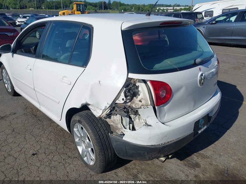 2009 Volkswagen Rabbit S VIN: WVWDB71K69W048911 Lot: 45254150