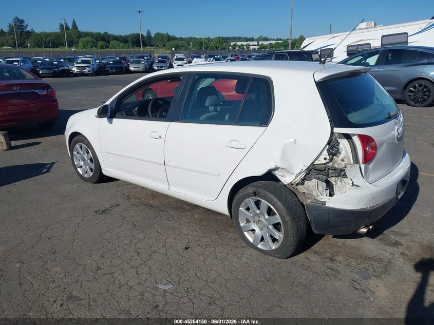 2009 VOLKSWAGEN RABBIT auction photo 3