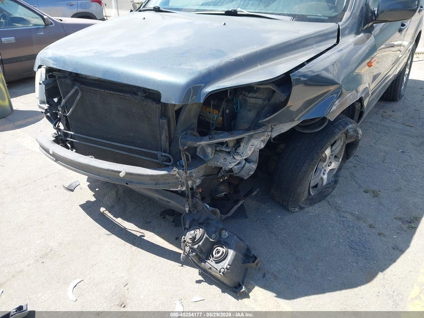 2006 Honda Pilot Ex-L VIN: 2HKYF18676H518182 Lot: 45254177