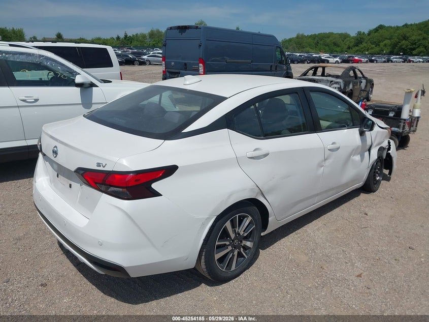 Vin: 3n1cn8ev5ml879718, lot: 45751994, nissan versa sv xtronic cvt 20214