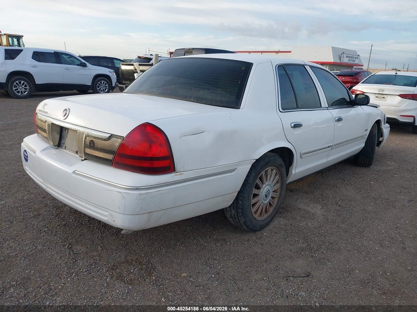 Vin: 2mebm7fv7ax620421, lot: 45751995, mercury grand marquis ls (fleet only) 20104
