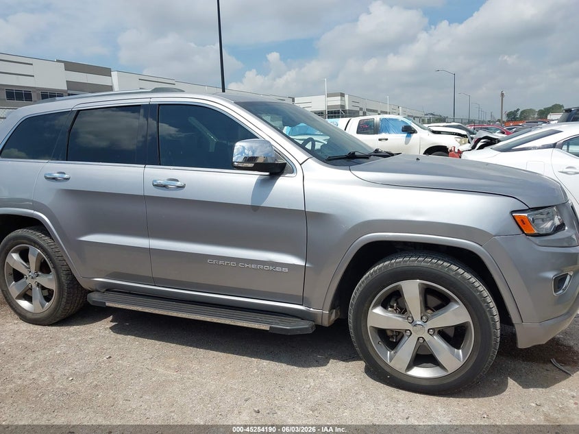 2014 Jeep Grand Cherokee Overland VIN: 1C4RJFCT5EC297625 Lot: 45254190