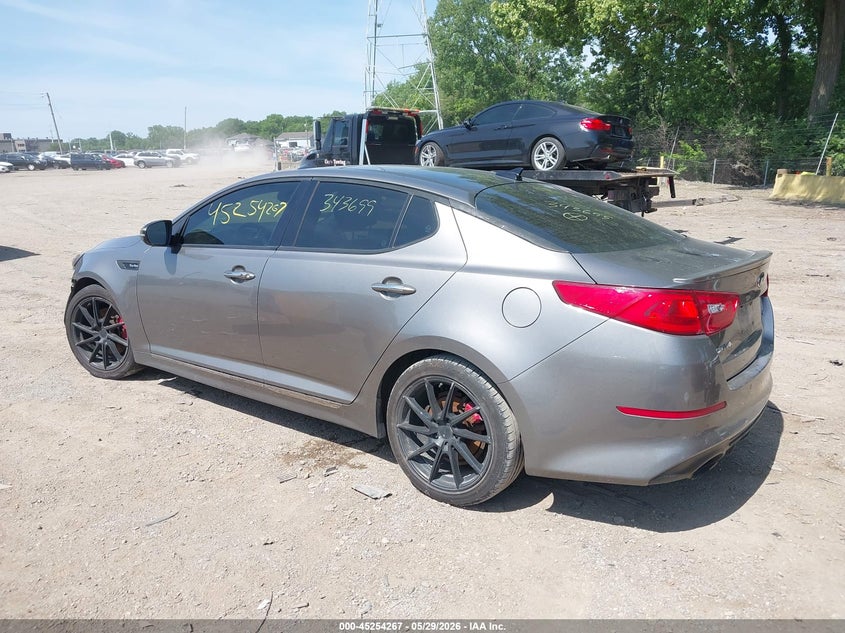 Vin: 5xxgr4a60eg343699, lot: 45752076, kia optima sxl turbo 20143