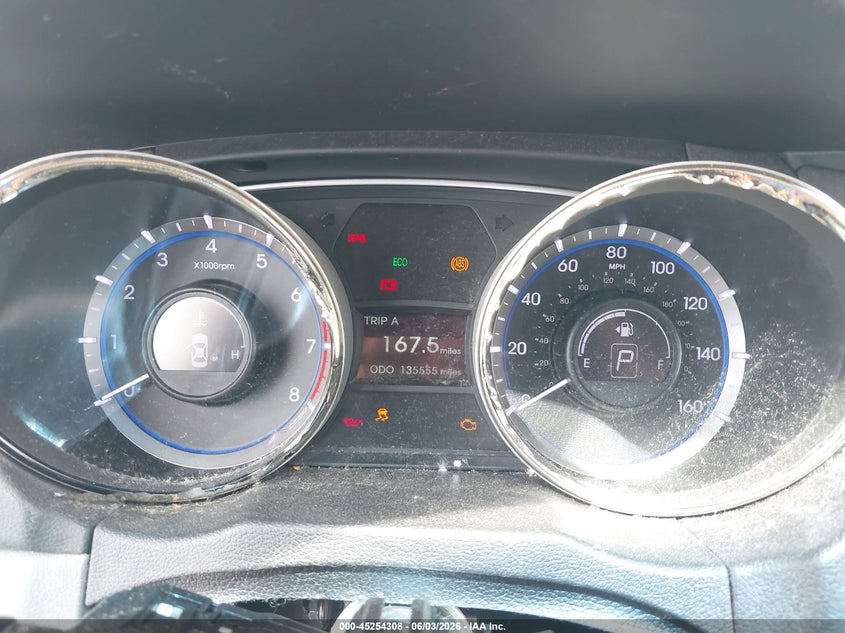2013 Hyundai Sonata Gls VIN: 5NPEB4AC6DH601664 Lot: 45254308