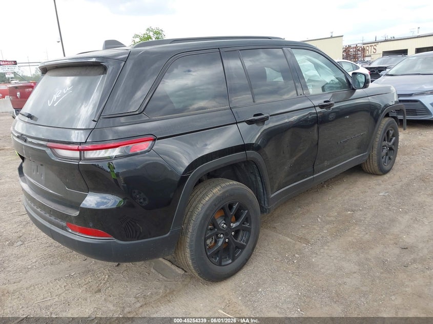 Vin: 1c4rjhag2s8703263, lot: 45752148, jeep grand cherokee altitude 4x4 20254