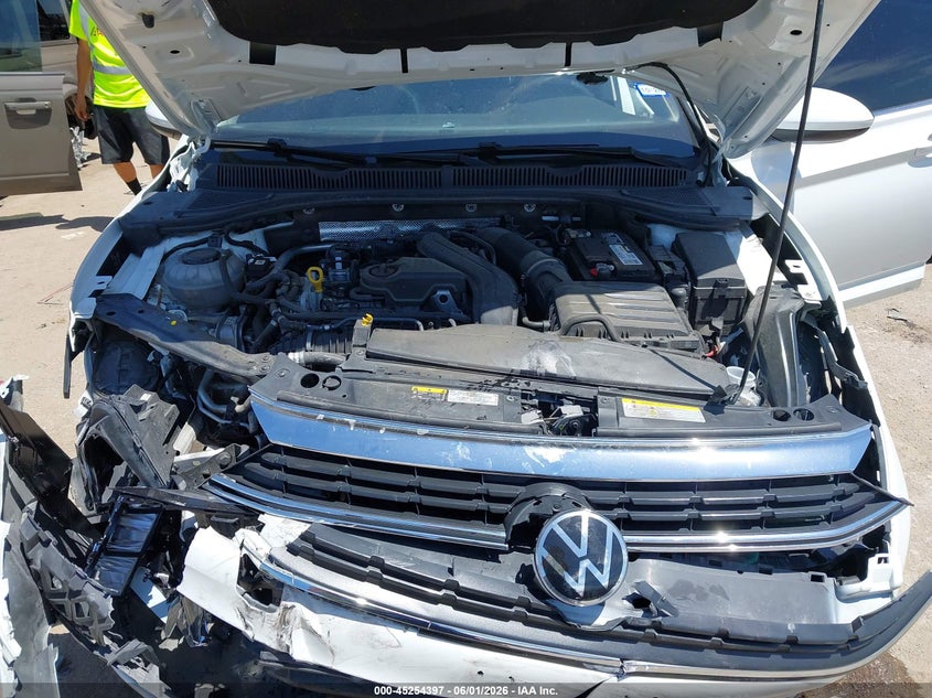 2022 Volkswagen Jetta 1.5T Se VIN: 3VW7M7BU2NM019579 Lot: 45254397