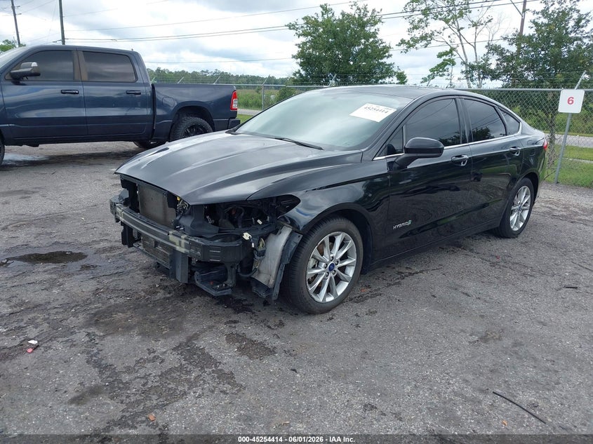 Vin: 3fa6p0lu5hr230087, lot: 45752223, ford fusion hybrid se 20172