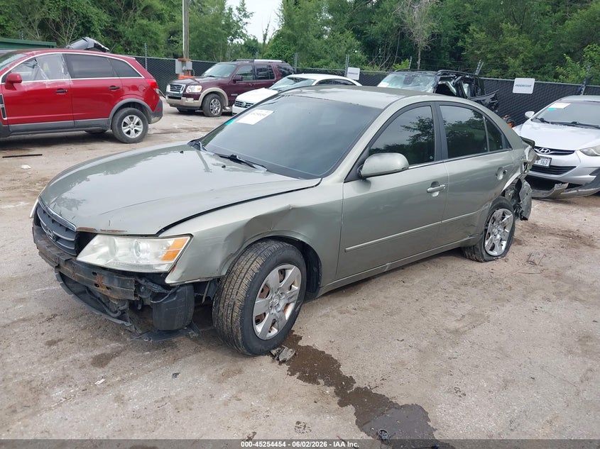 Vin: 5npet4ac6ah616688, lot: 45752263, hyundai sonata gls 20102